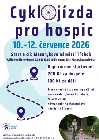 Cyklojízda pro hospic 2026