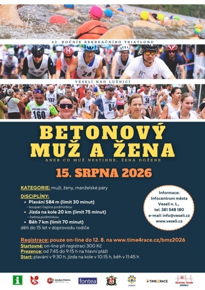Betonový muž a žena 2026