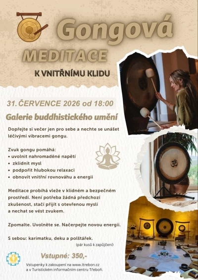 Gongová meditace k vnitřnímu klidu