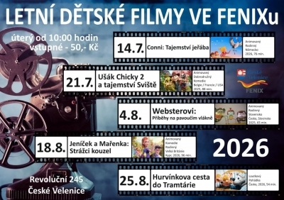 Letní dětské filmy 2026