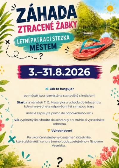 Rozluštěte záhadu ztracené žabky!