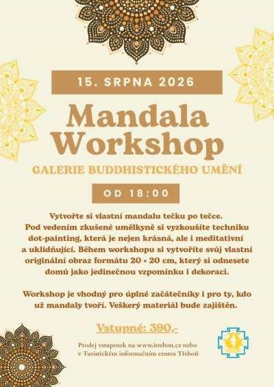 Workshop malování mandal s Kreativní kouzla s Andy