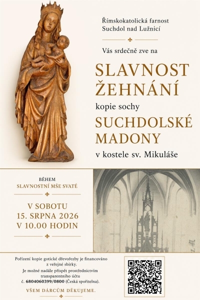 Slavnost žehnání Suchdolské madony