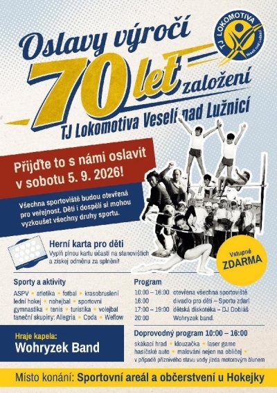 70 let TJ Lokomotiva