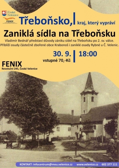Zaniklá sídla na Třeboňsku