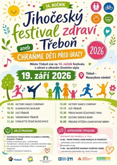 Jihočeský festival zdraví 2026