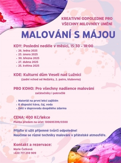 Malování s Májou