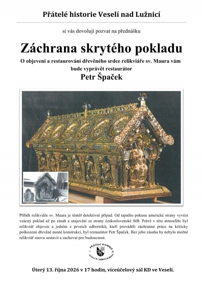Záchrana skrytého pokladu - příběh relikviáře sv. Maura