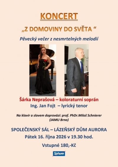 Koncert „Z domoviny do světa “