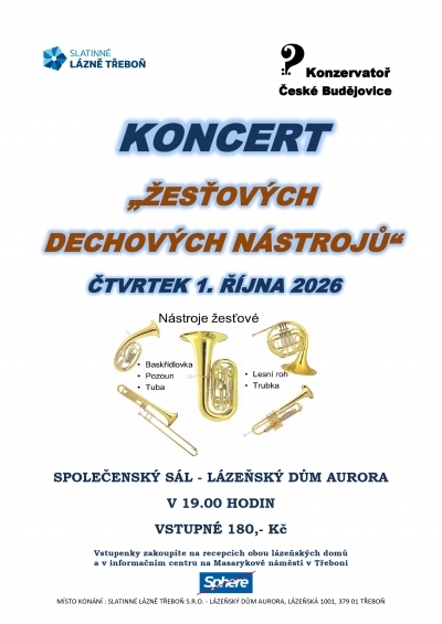 Koncert „Žesťových dechových nástrojů“