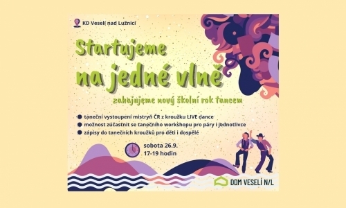 Startujeme na jedné vlně