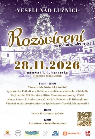Rozsvícení vánočního stromu 2026