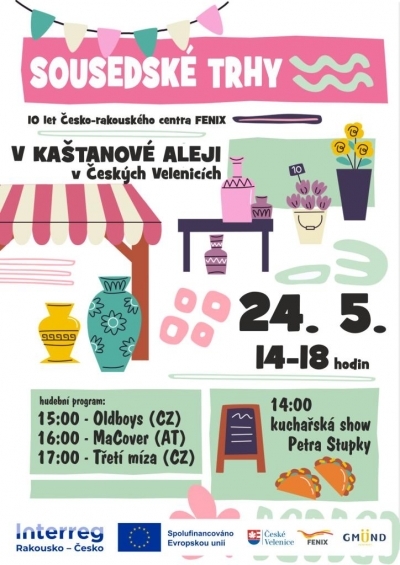 Sousedské trhy v Českých Velenicích