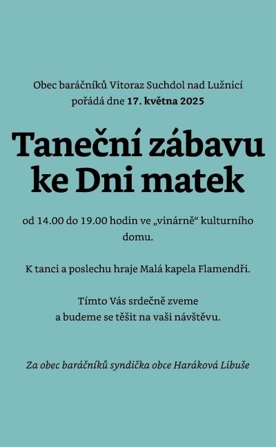 Oslava Dne matek (Obec baráčníků)