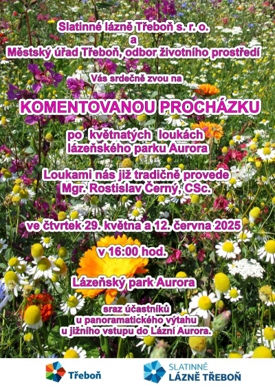 Komentovaná procházka lázeňským parkem Aurora