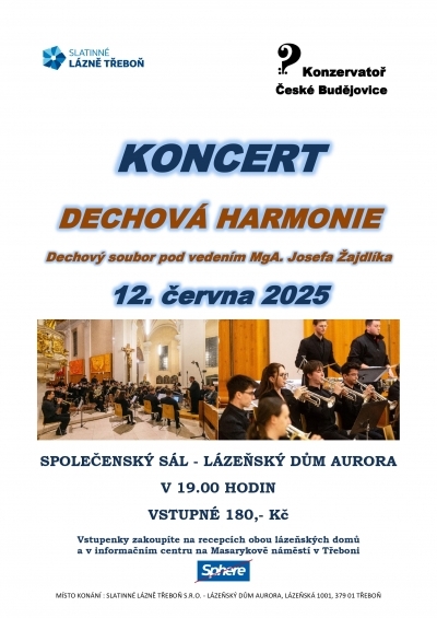 Koncert Dechové harmonie