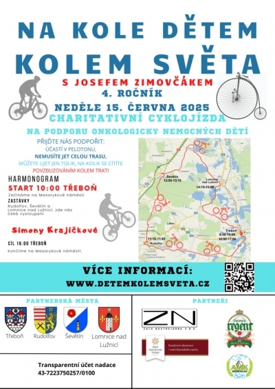 Na kole dětem kolem Světa