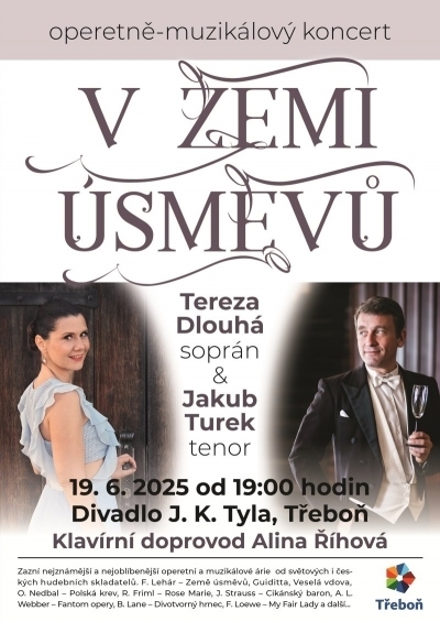 V Zemi úsměvů -operetně -muzikálový koncert