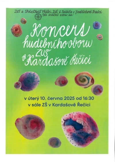 Koncert hudebního oboru ZUŠ