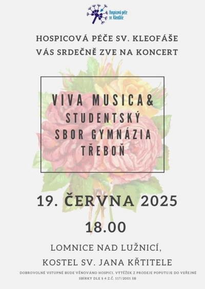 Koncert pro Hospic sv. Kleofáše