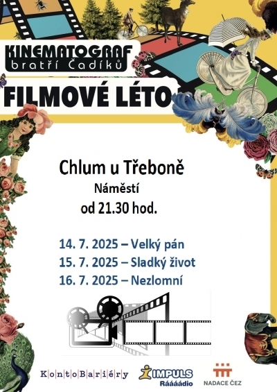 Filmové léto Chlum u Třeboně