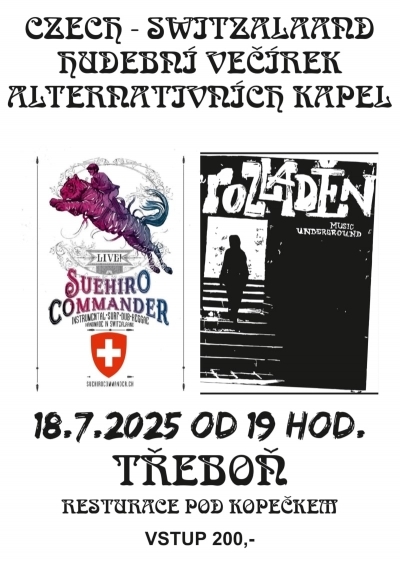 Hudební večírek alternativních kapel