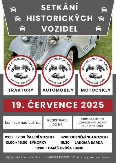 Setkání historických vozidel
