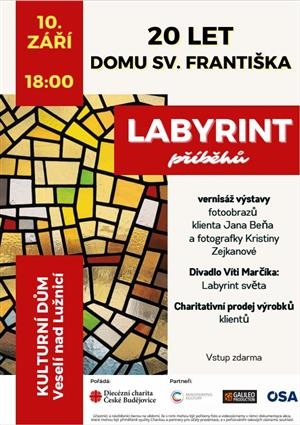 Labyrint příběhů – zahájení oslav 20 let Domu sv. Františka