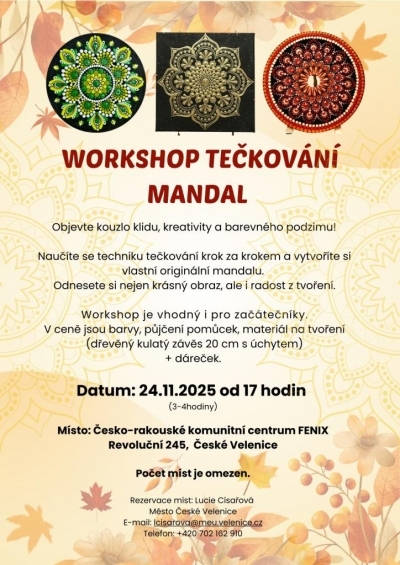 Workshop tečkování mandal