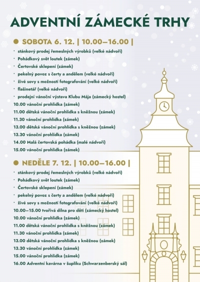 Adventní zámecké trhy