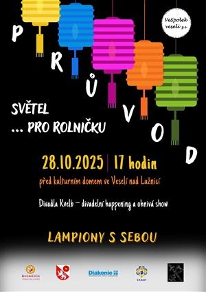 Průvod světel pro Rolničku