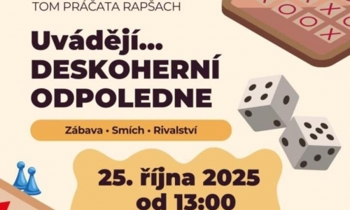 Deskové odpoledne pro všechny