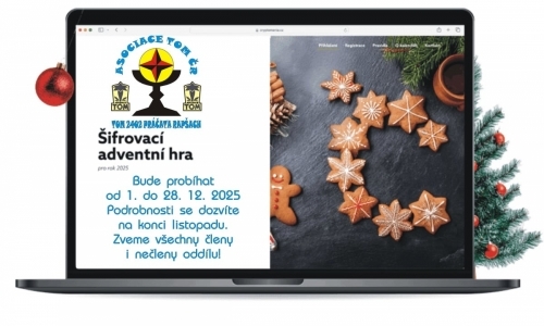 Adventní šifrovací hra
