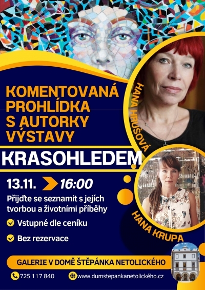 Komentovaná prohlídka výstavy Krasohledem