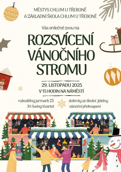 Rozsvícení vánočního stromu