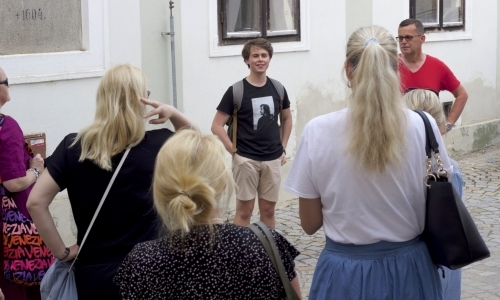 Prohlídka Třeboně s andělem