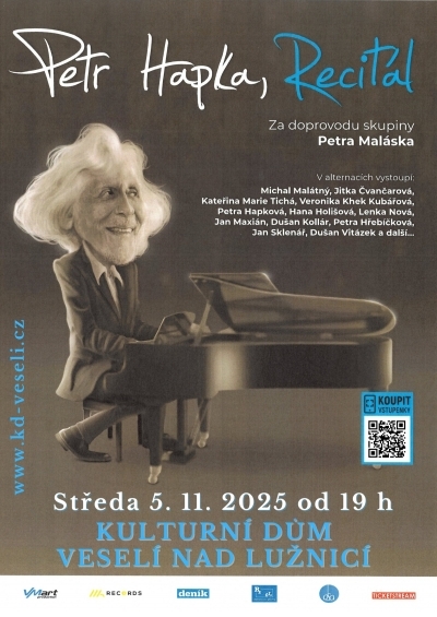 Petr Hapka, Recitál