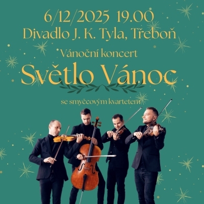 Světlo Vánoc s Unique Quartet