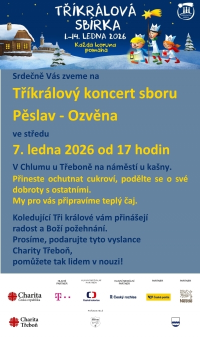 Koncert pěveckého sboru Pěslav