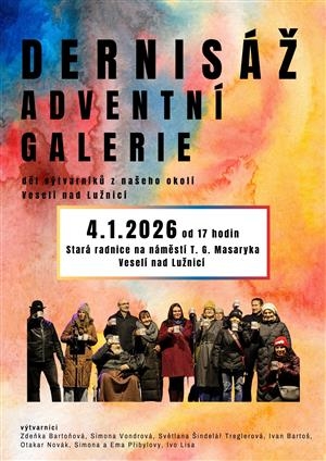 Dernisáž adventní galerie ve 