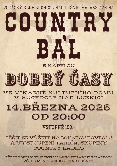 Vodácký Country bál