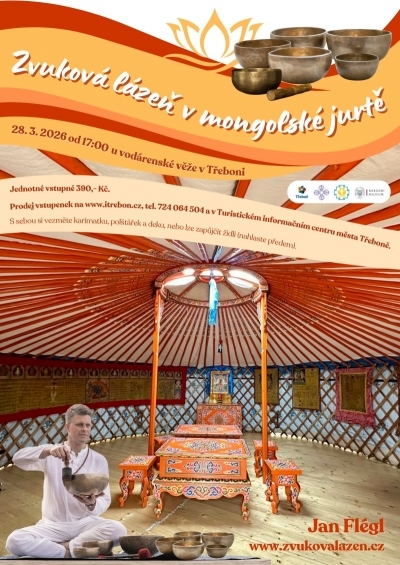 Zvuková lázeň v jurtě