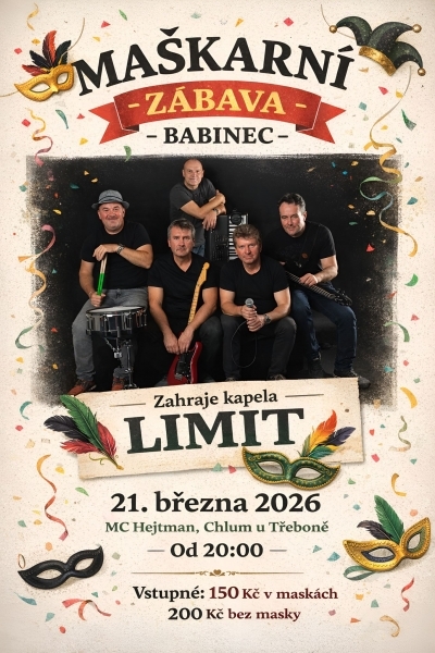 Babinec - maškarní zábava
