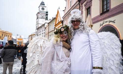 Třeboň plná andělů
