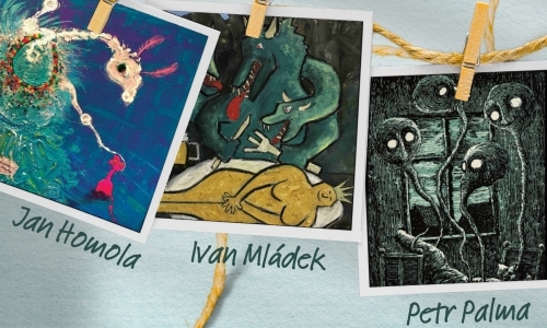 Výstava Tři na šnůře