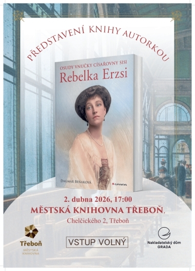 Představení knihy Rebelka Erzsi s autorkou