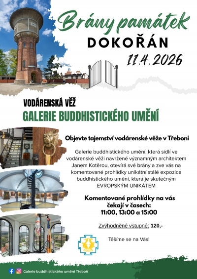 Brány památek dokořán v Galerii buddhistického umění