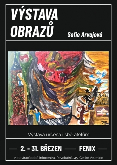 Výstava – Sofie Arvajová