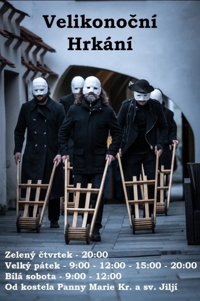 Velikonoční hrkání v Třeboni