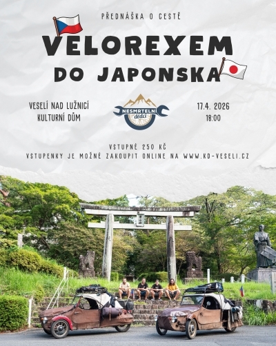 Nesmrtelní dědci - Velorexem do Japonska
